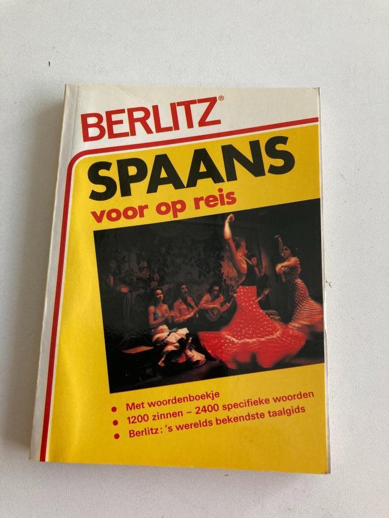 Spaans voor op reis - Berlitz - 1991, Boeken, Woordenboeken, Spaans, Overige uitgevers, Ophalen of Verzenden, Zo goed als nieuw