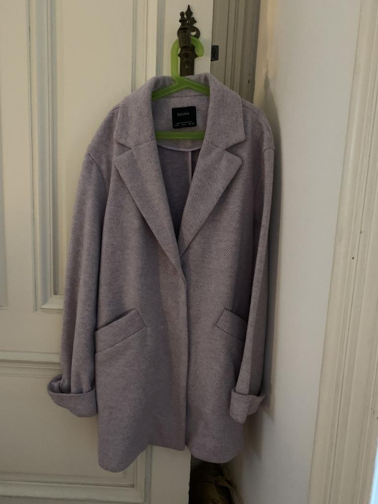 winterjas, Ophalen, Overige kleuren, Bershka, Zo goed als nieuw
