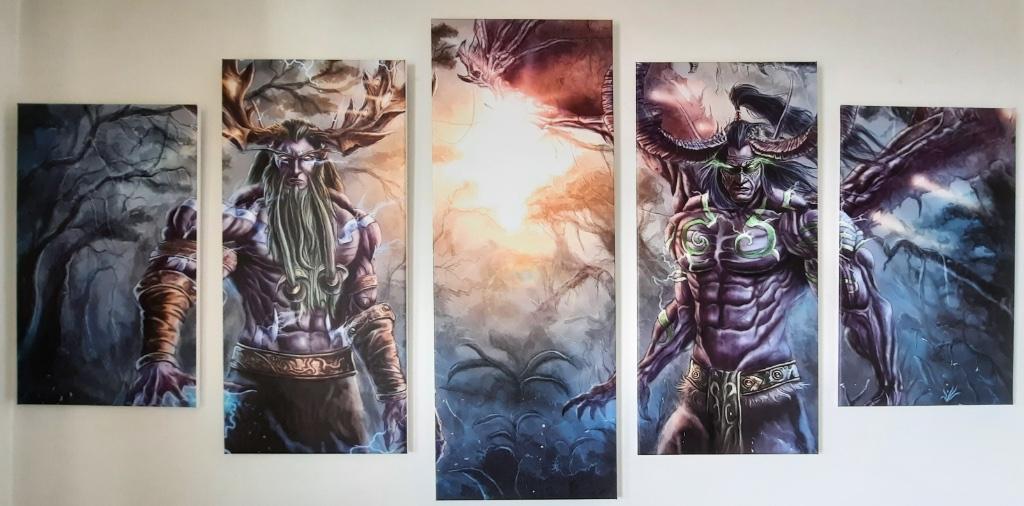 World of Warcraft Art, Neuf, Rectangulaire vertical, Enlèvement, Cinéma et TV