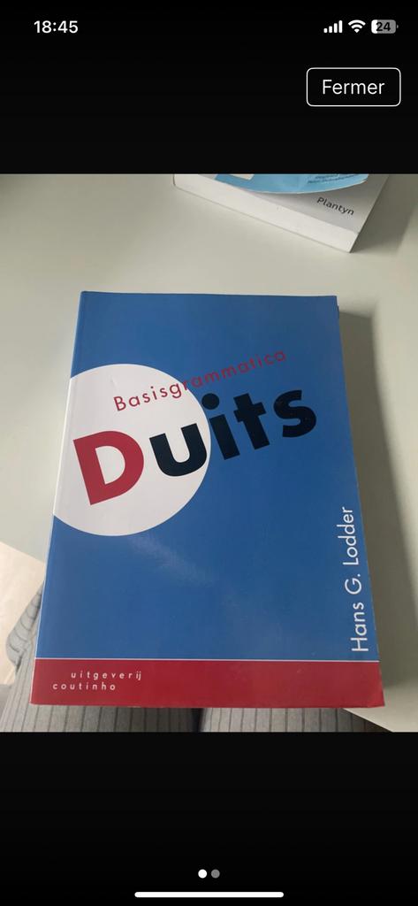 Duits grammatica boek, Boeken, Schoolboeken, Ophalen, ASO, Duits, Zo goed als nieuw