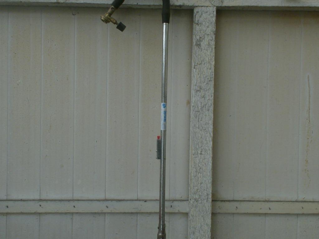 Onkruidverdelger op gas, Tuin en Terras, Ophalen, Zo goed als nieuw, Oxy turbo