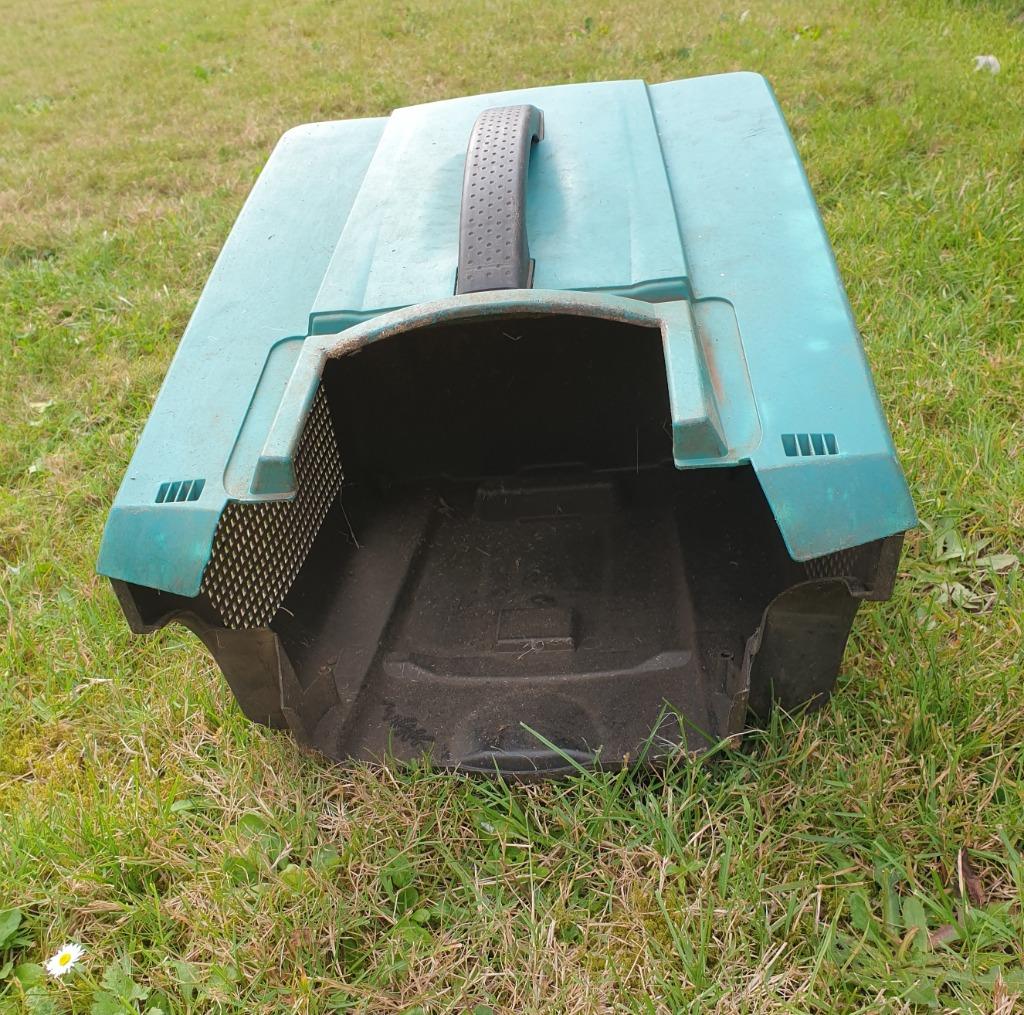 GRAS(opvang)BAK voor elektr. grasmachine BOSCH ROTAK+ ARM 32, Ophalen of Verzenden, Gebruikt, Opvangbak