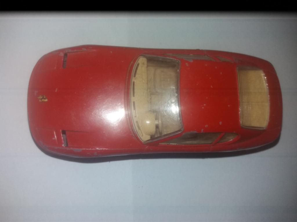 Bburago Ferrari 456GT 1992 Rouge, Hobby & Loisirs créatifs, Voitures miniatures | 1:18, Enlèvement ou Envoi, Utilisé, Voiture