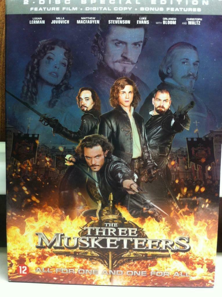 DVD The Three Musketeers (2011), Cd's en Dvd's, Vanaf 12 jaar, Ophalen of Verzenden, Zo goed als nieuw