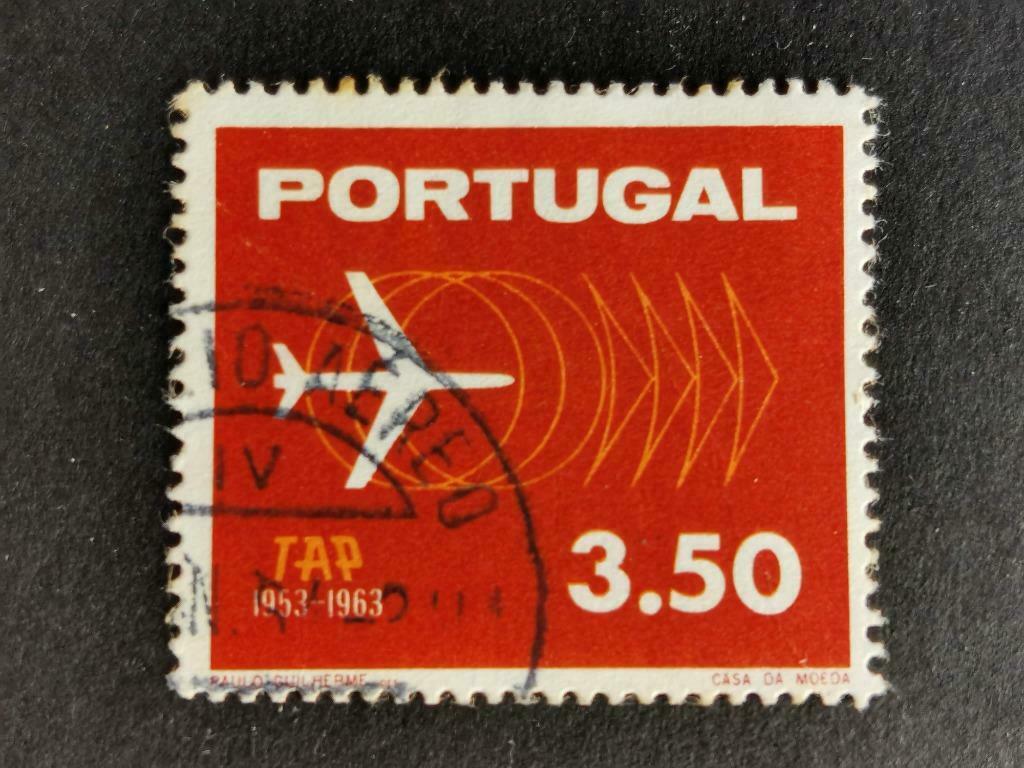 Portugal 1963 - compagnie aérienne TAP, Envoi, Portugal, Affranchi