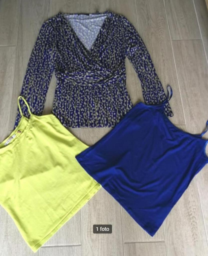 Tuniek Esprit + 2 tops L&L - maat 42, Blauw, Maat 42/44 (L), Ophalen of Verzenden, Zo goed als nieuw