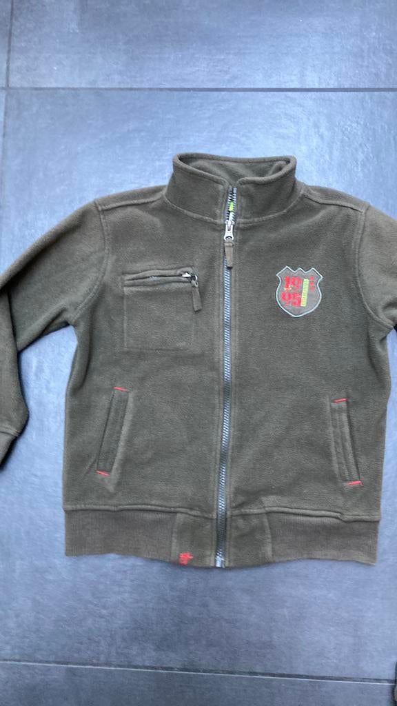 Nr 24: Fleece jas/gilet, Jongen of Meisje, Ophalen of Verzenden, Zo goed als nieuw, Jas