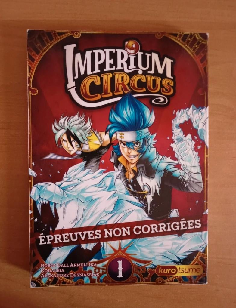 Imperium Circus Manga deel 1, Boeken, Eén comic, Robin Dall Armellina, Nieuw, Ophalen of Verzenden