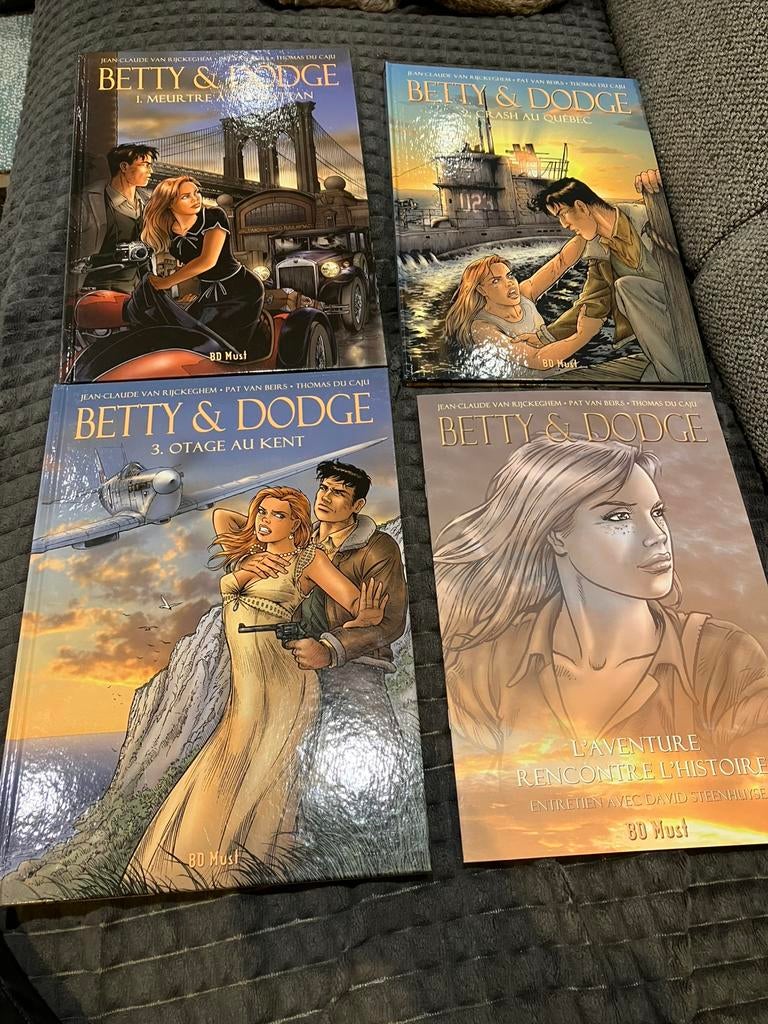 3 BD Betty & Dodge Leo + ex-libris 616/1000 + entrée, Enlèvement ou Envoi, Neuf