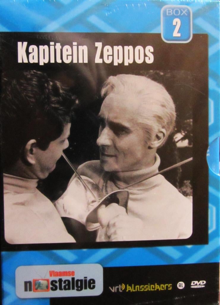 DVD'S VL. REEKS- KAPITEIN ZEPPOS,SEIZOEN 1- AFL.1-15, Cd's en Dvd's, Alle leeftijden, Ophalen of Verzenden, Nieuw in verpakking