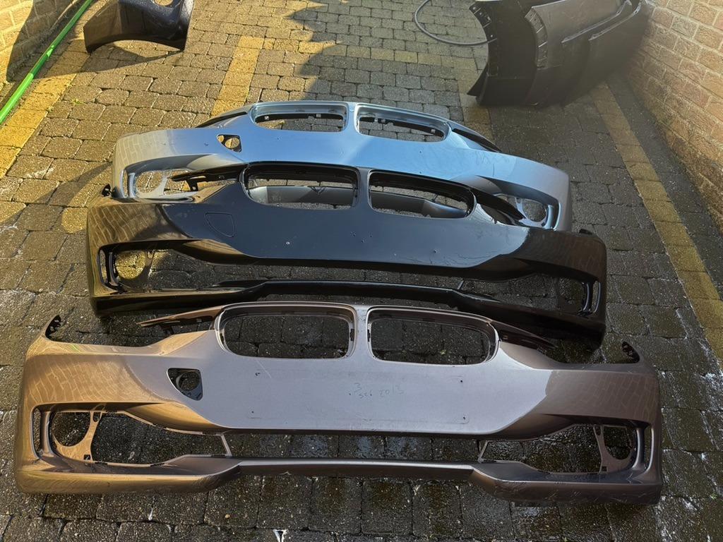 BMW 3 Serie F 30 + F 31 Voorbumper 2012 TOT 2018, Ophalen, Gebruikt, Voor, Bumper