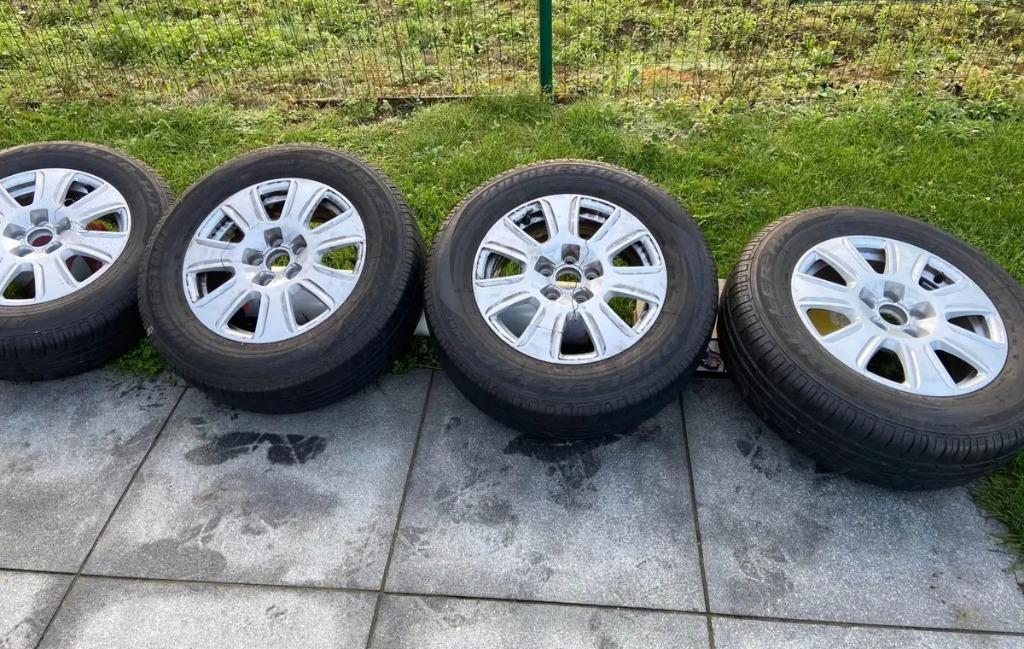 4 jantes alliage 16 pouces originale Audi Q3 (5×112), Enlèvement, Utilisé, Seat