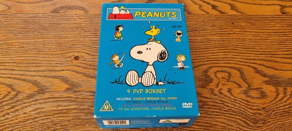 Peanuts 4dvd box, Ophalen of Verzenden, Zo goed als nieuw