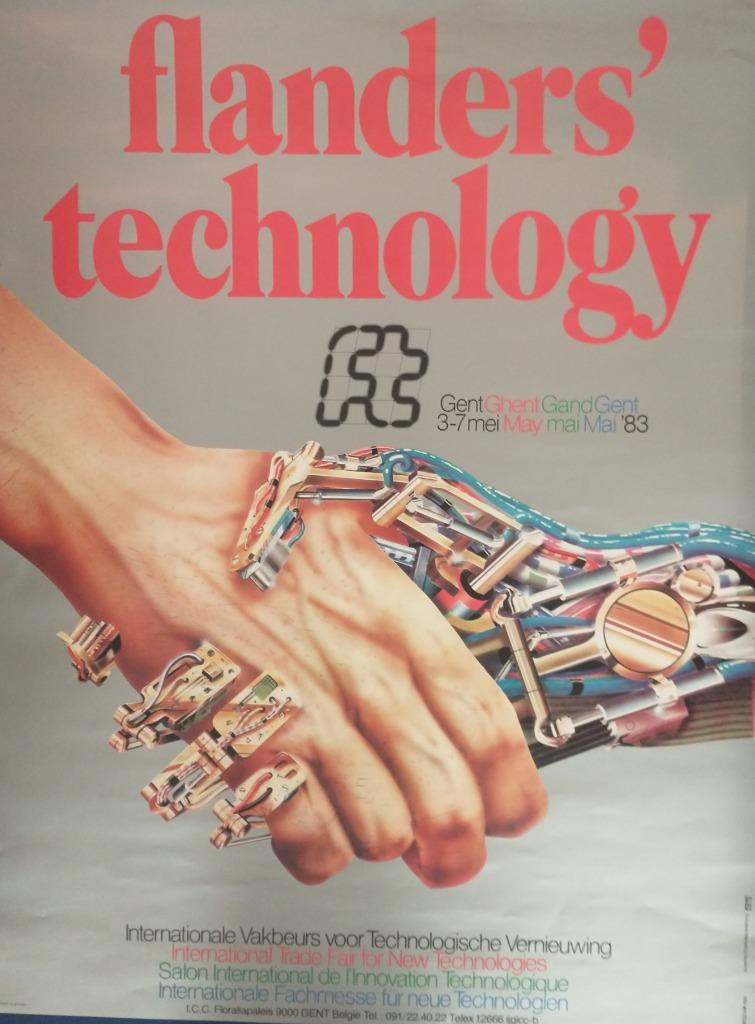 Flanders' Technology 1983 affiche, Ophalen of Verzenden
