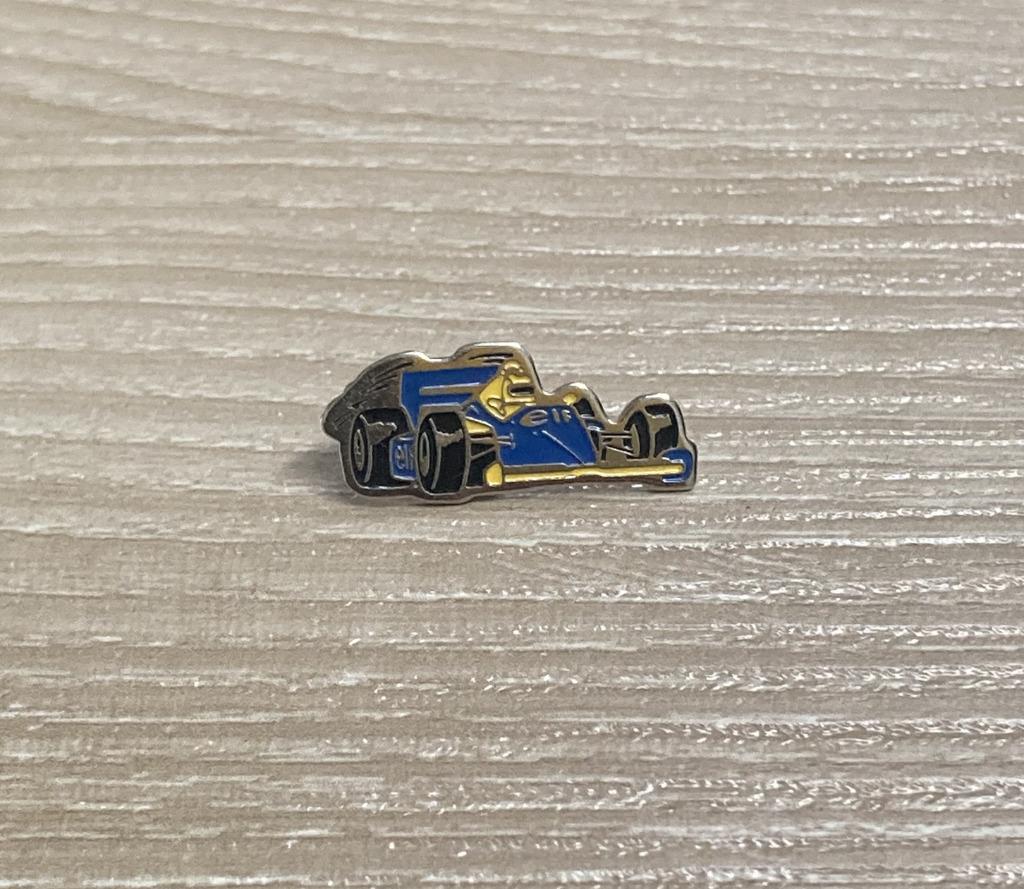 PIN - ELF - FORMULE 1 - F1 - RACING CAR, Verzenden, Gebruikt, Sport, Speldje of Pin