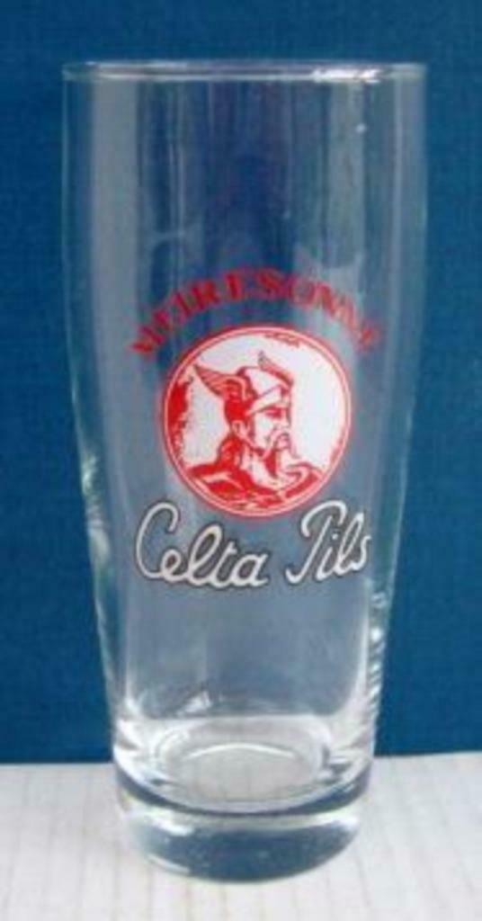 Bier brouwerij glas Meiresonne Gent Celta pils, Enlèvement ou Envoi, Comme neuf, Verre à bière