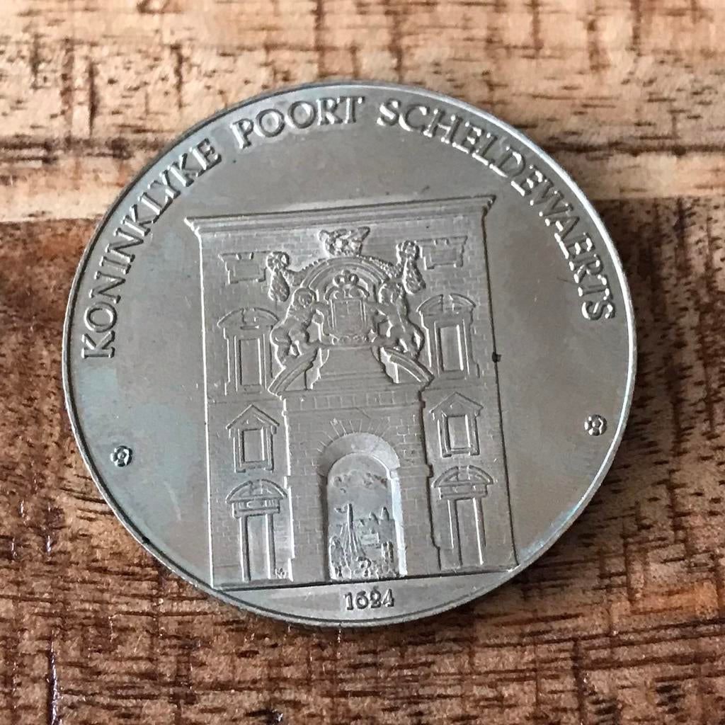 🪙 100 STOETEN - Koninklyke Poort Scheldewaerts ANTWERPEN, Enlèvement ou Envoi, Autre