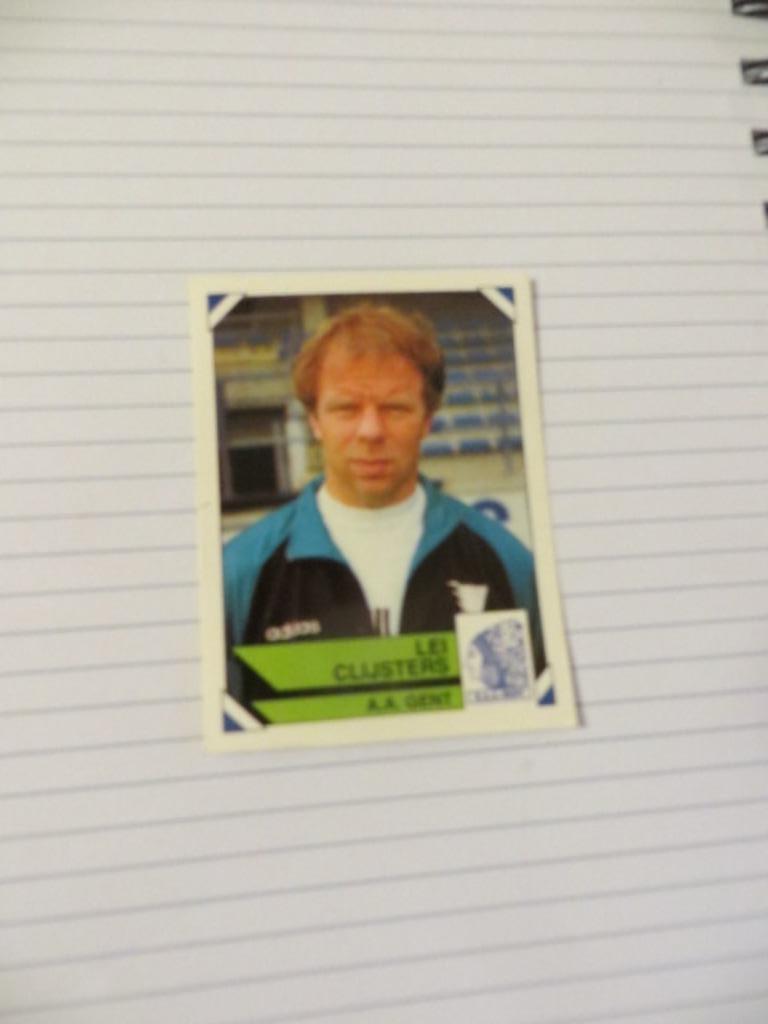 Voetbal: Sticker football 95 : Lei Clijsters - AA Gent, Ophalen of Verzenden, Nieuw, Sticker