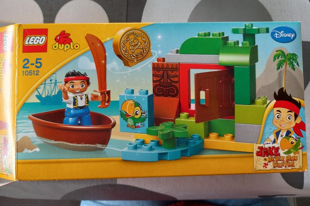 Lego duplo 10512 Jake's schattenjacht, Enlèvement ou Envoi, Utilisé, Ensemble complet, Duplo