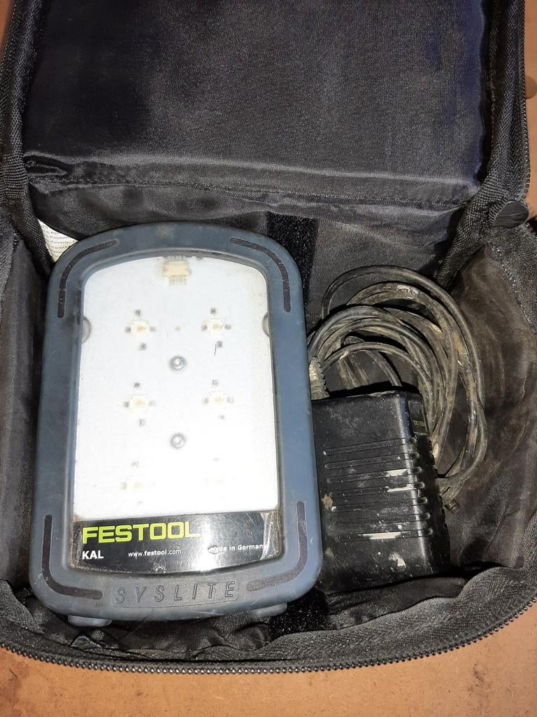 Lampe festool, Enlèvement, Lampe