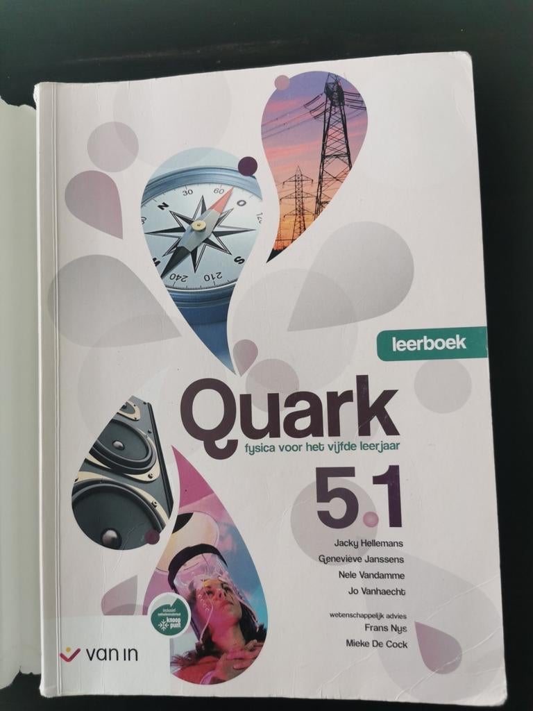 Handboek fysica quark 5.1, Boeken, Gelezen, ASO, Natuurkunde, Ophalen of Verzenden