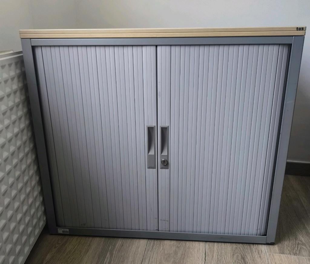 ARMOIRES DE BUREAU- PORTES COULISSANTES- CLÉS, Enlèvement, Utilisé