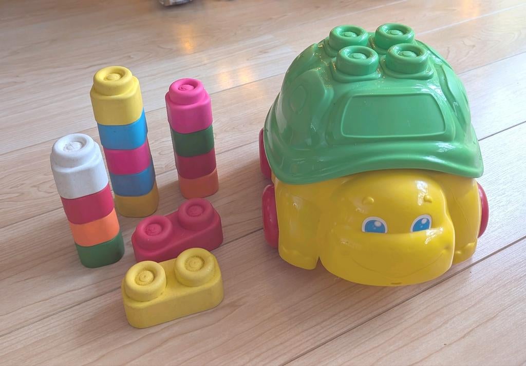 Clementoni schildpad met zachte blokken (clemmy), Kinderen en Baby's, Ophalen, Bouwen