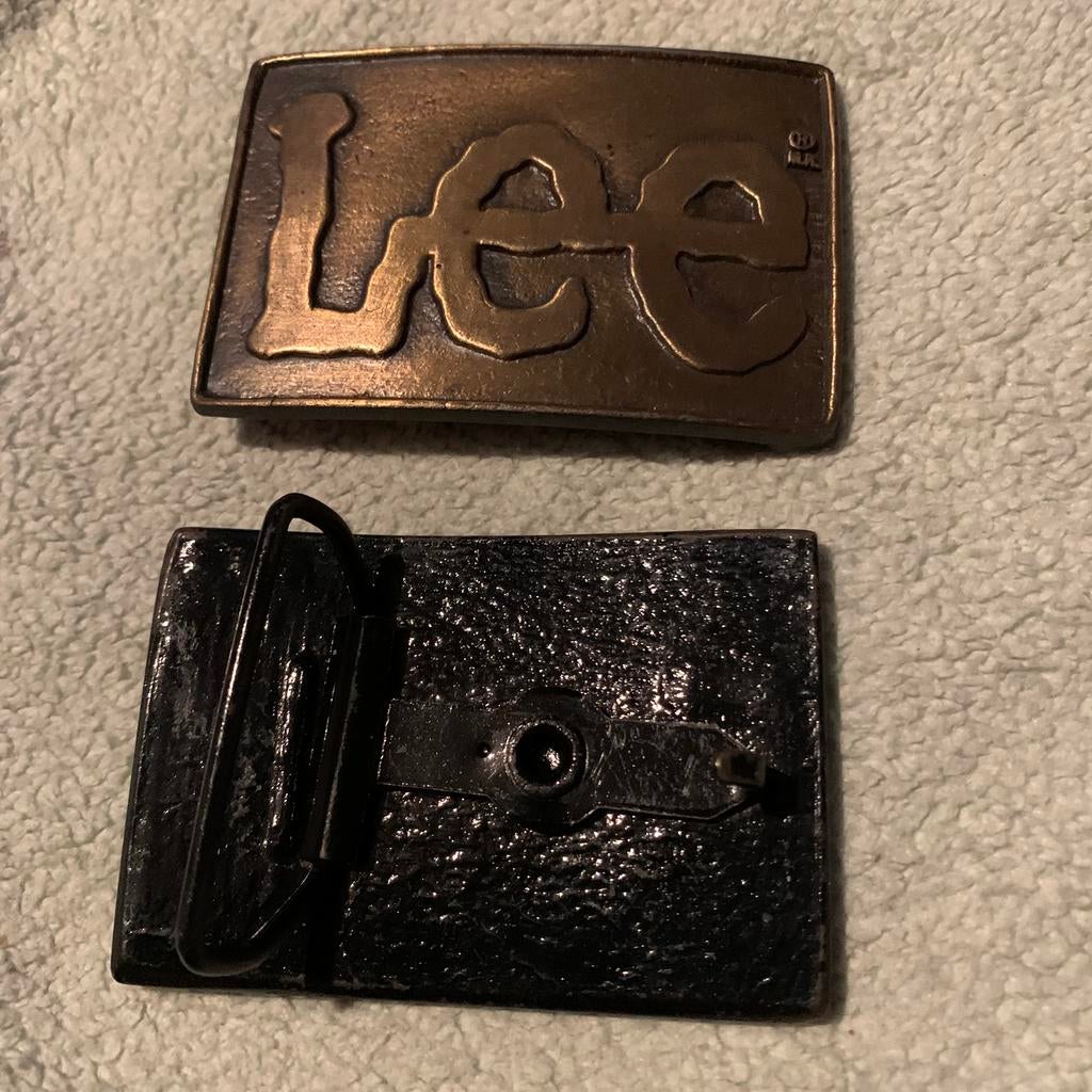 "Lee" gesp (voor broeksriem)., Vêtements | Hommes, Ceintures, Enlèvement, Neuf
