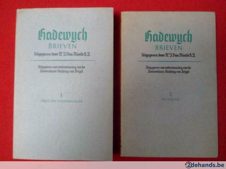 Dr. J. van Mierlo, S.J.: Hadewych Brieven / 2 delen, Boeken, Literatuur, Gelezen, België, Ophalen of Verzenden