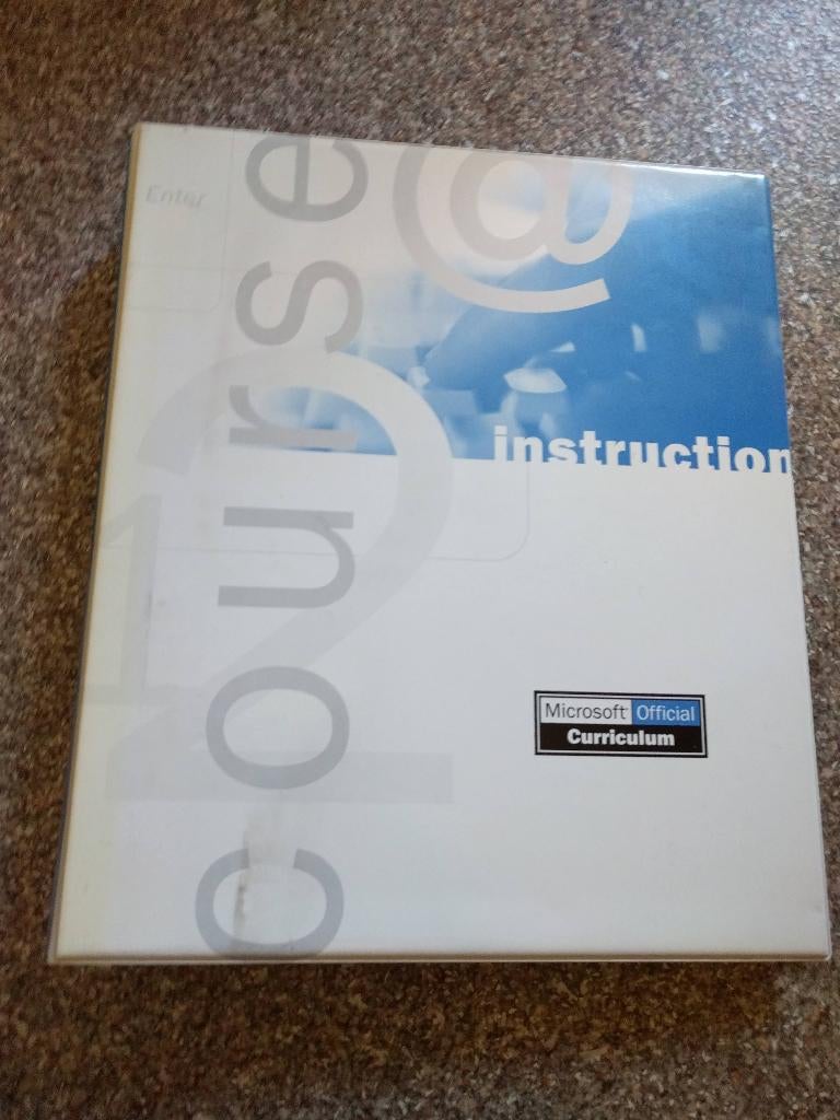 Scripting Microsoft Windows Management Instrumentation, Enlèvement ou Envoi, Comme neuf