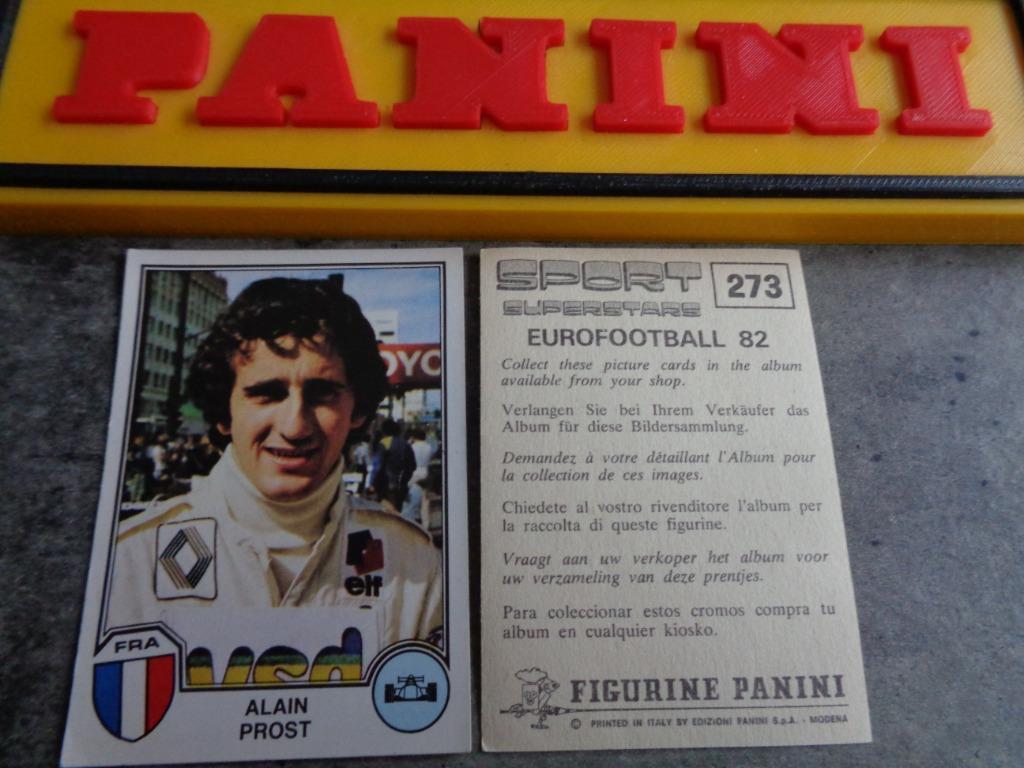 PANINI STICKER SUPERSTARS EURO FOOTBALL 82  PROST, Verzenden, Sticker