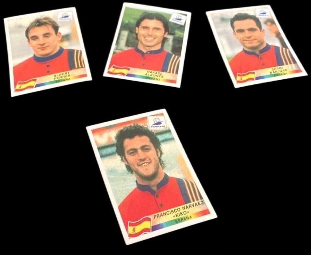 Panini WK 98 Sergi Kiko Spanje 1998 France Stickers, Envoi, Neuf