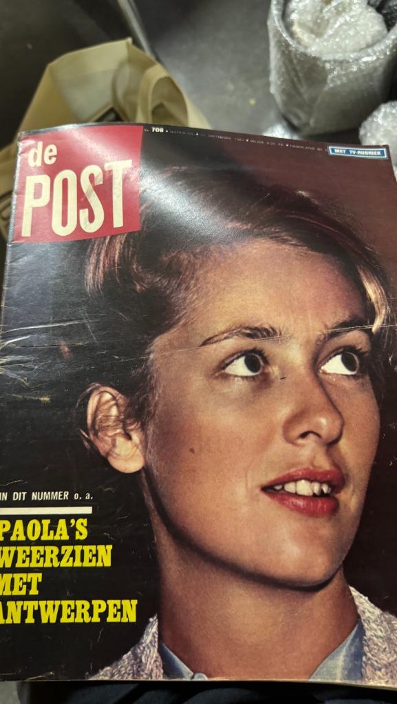 vorstenhuis Paola, Boudewijn, Fabiola, Kennedy's,...etc, Collections, Enlèvement ou Envoi, Utilisé, Magazine ou livre