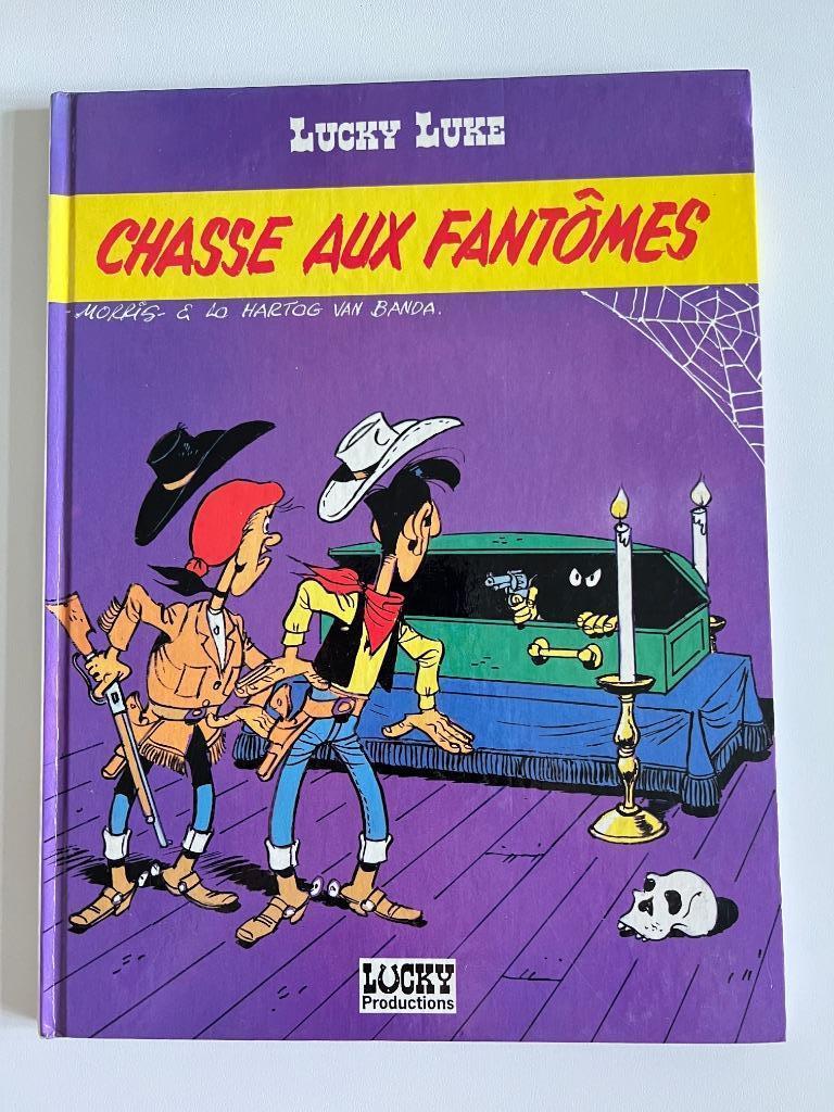BD Lucky Luke Chasse aux fantômes, Enlèvement ou Envoi, Une BD, Utilisé, Morris