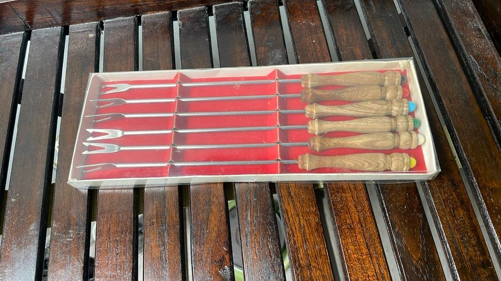 Fondeu prikkers, Elektronische apparatuur, Fonduesets, Ophalen of Verzenden