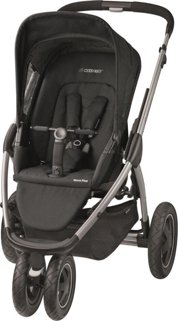 Maxi Cosi Mura Plus3 Kinderwagen + draagmand + maxi cosi 220, Enfants & Bébés, Enlèvement, Poussette, Maxi-Cosi, Pneus
