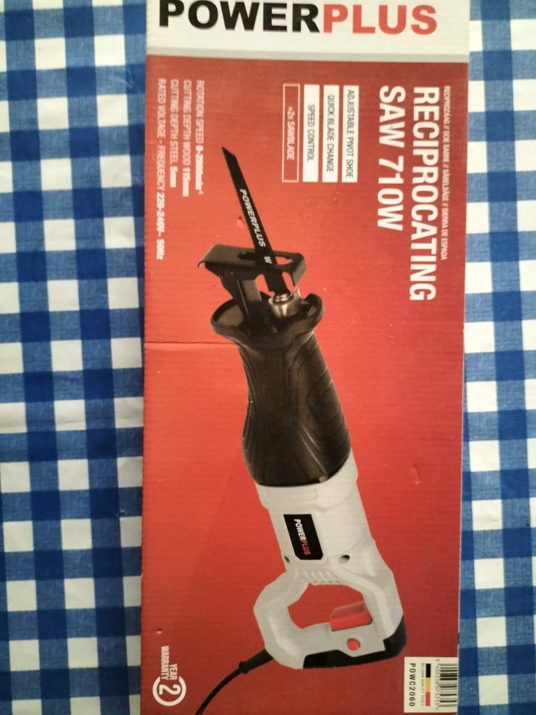 Elektrische zaag, Doe-het-zelf en Bouw, Ophalen of Verzenden