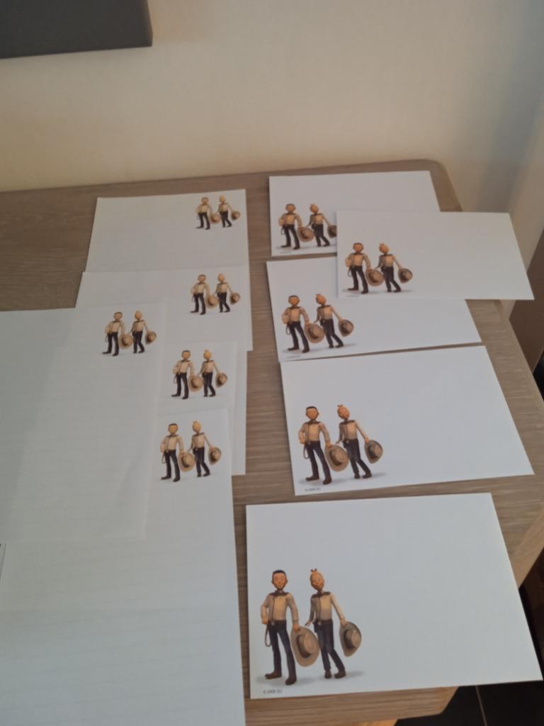 5 vellen + 5 enveloppen briefpapier Suske en Wiske, Diversen, Schrijfwaren, Ophalen of Verzenden, Nieuw