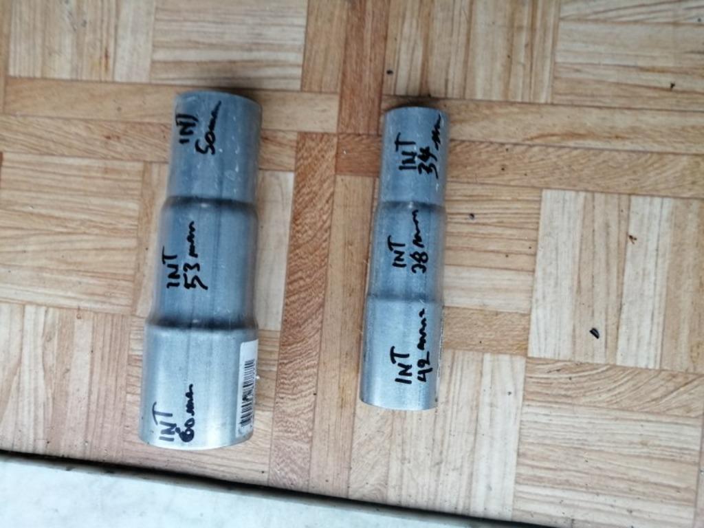 Moto uitlaat overgang adapter buis, Ophalen, Nieuw