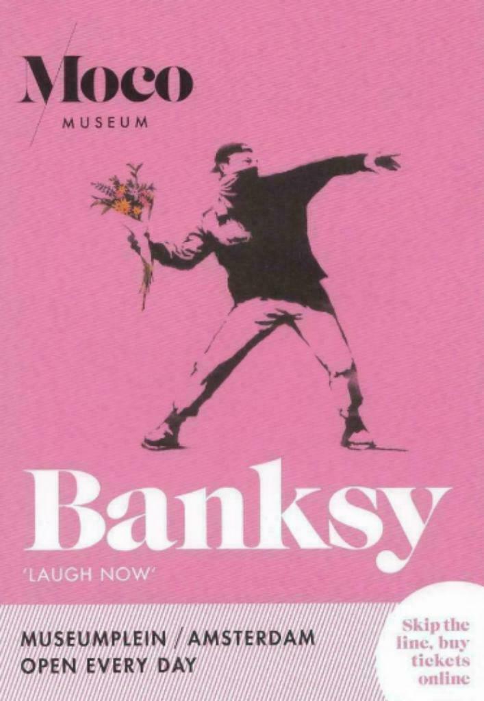 banksy tentoonstelling inkom kaart, Ophalen of Verzenden