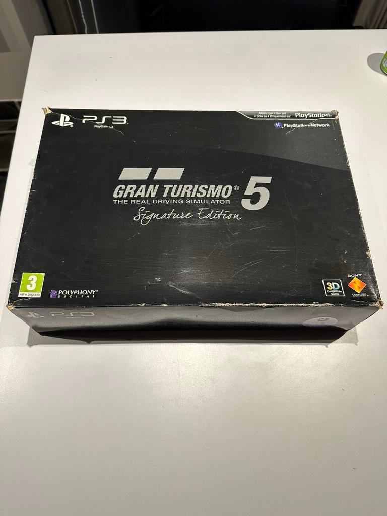 PS3 Gran Turismo 5 GT5 collectors edition, Gebruikt, Racen en Vliegen, 2 spelers, Ophalen of Verzenden