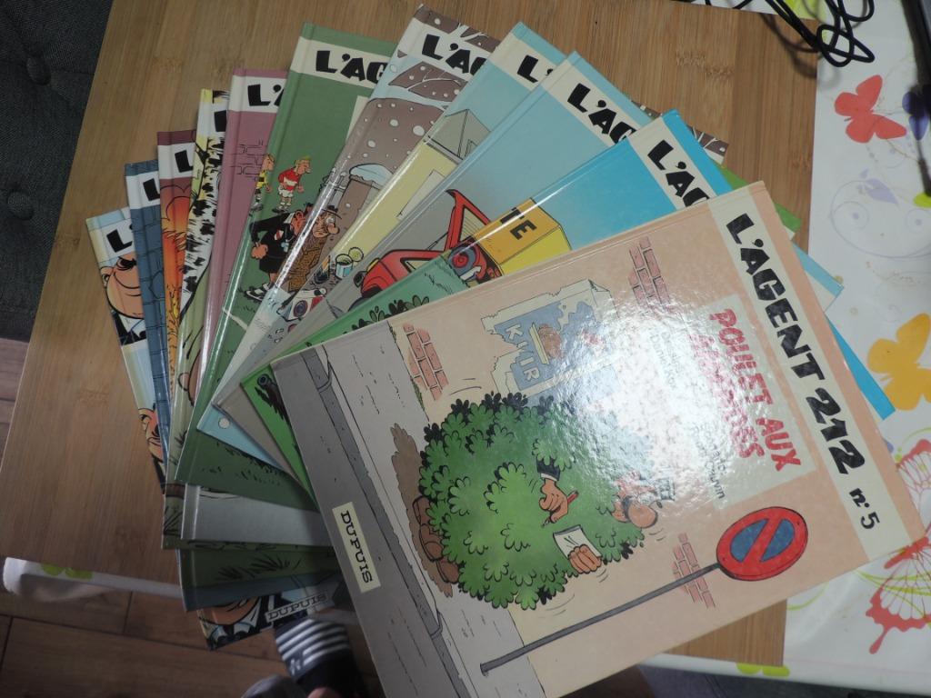 12 BD AGENT 212 EO TBE DESCRIPTIF / PHOTOS, Livres, Enlèvement ou Envoi, Série complète ou Série, Comme neuf, Kox & Cauvin