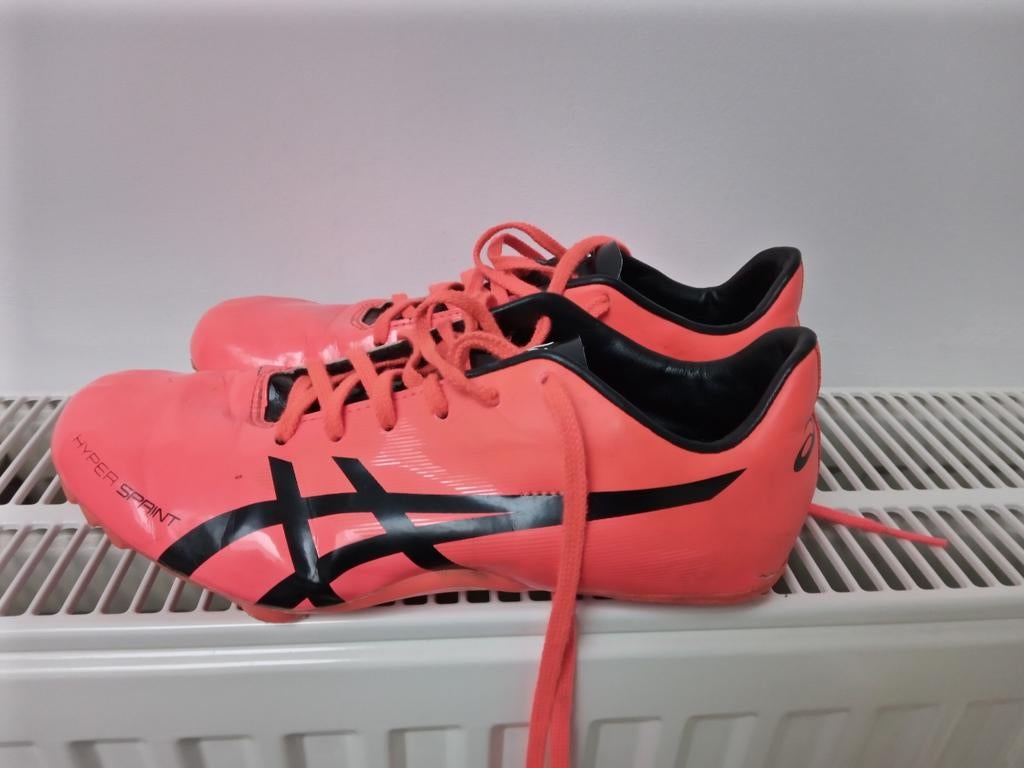Sprint schoenen Asics zonder spikes 38, Ophalen of Verzenden, Gebruikt, Schoenen