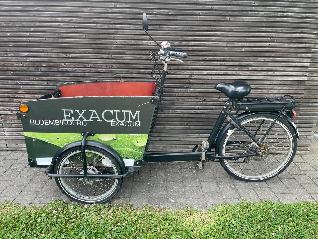 Elektrische bakfiets Babboe Big-E voor 4 kinderen, 4 kinderen of meer, Gebruikt, Elektrisch, Ophalen