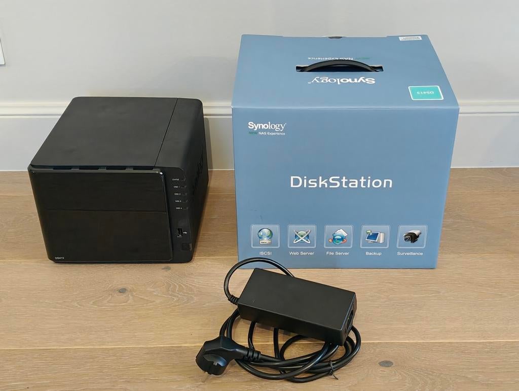 Synology DS413 4-bay NAS, Enlèvement ou Envoi, Utilisé