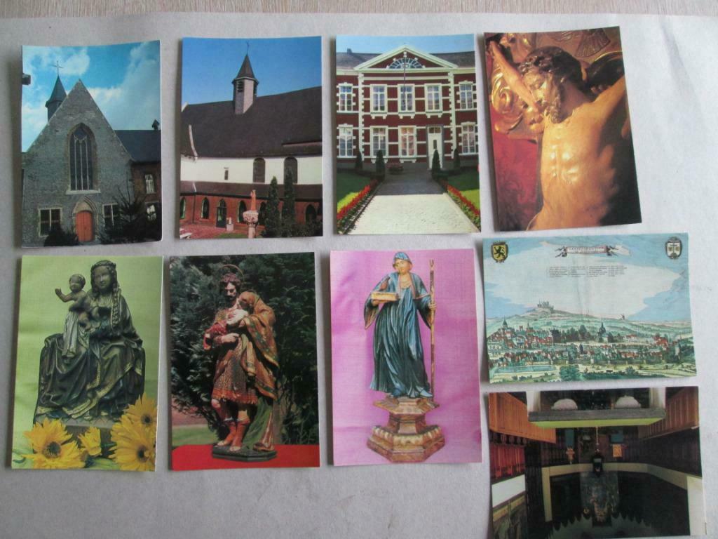 reeks van 9 postkaarten van Hunnegem (Geraardsbergen), Verzamelen, Postkaarten | België, Verzenden, 1980 tot heden, Ongelopen