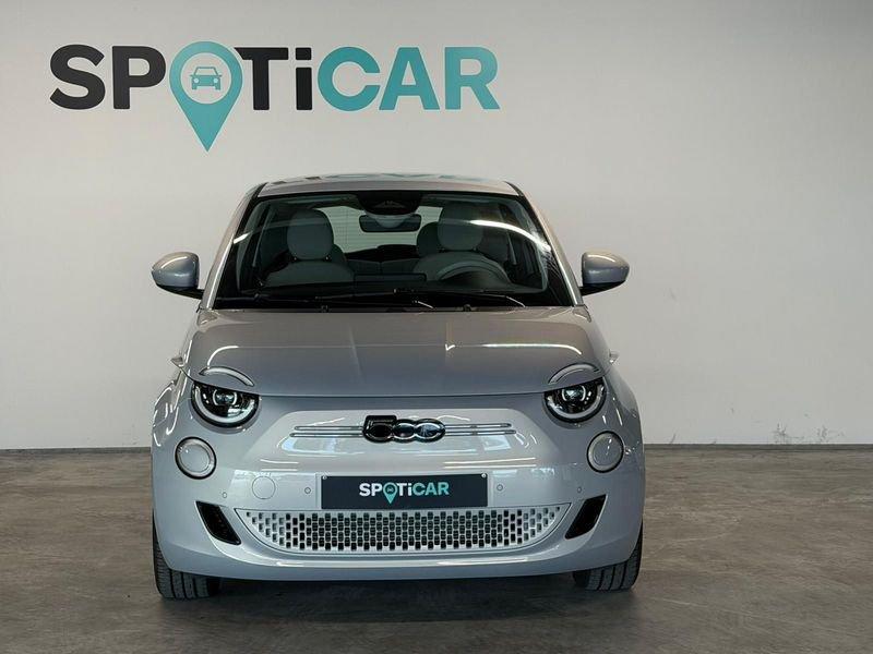 Fiat 500 42 kW La Prima, Auto's, 4 zetels, 0 cilinders, Beige, Blauw