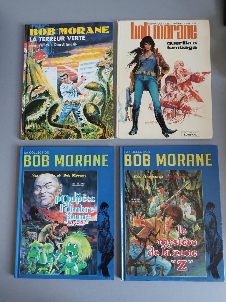 Bob Morane divers titres EO et rééditions Vernes, Livres, Série complète ou Série, Enlèvement ou Envoi, Utilisé