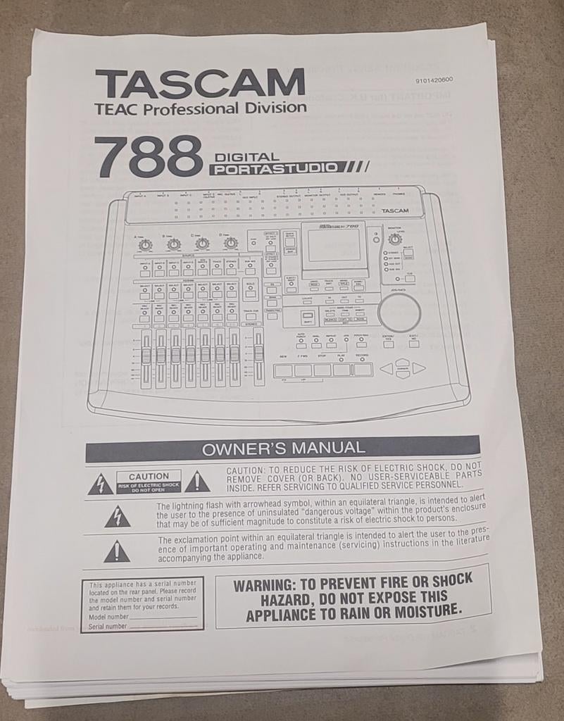 Caméra Tascam 788, Musique & Instruments, Enlèvement ou Envoi