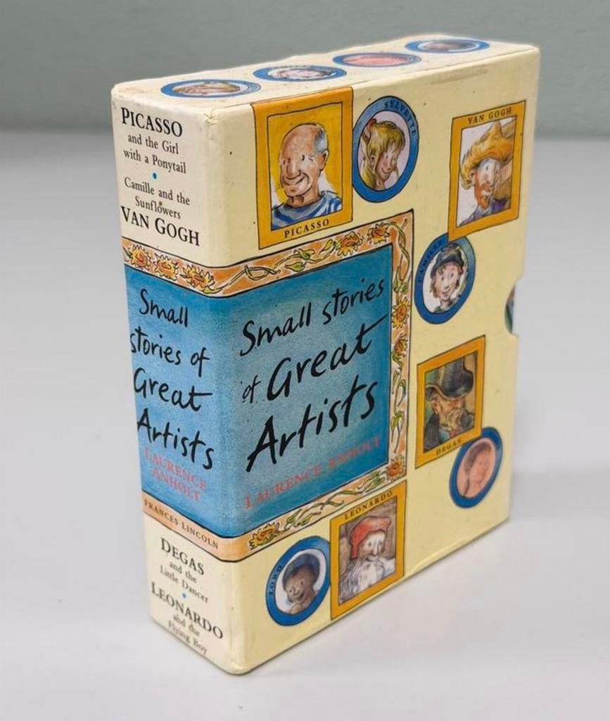 Small Stories of Great Artists - Laurence Anholt 2002 editie, Boeken, Ophalen of Verzenden, Zo goed als nieuw, Schilder- en Tekenkunst